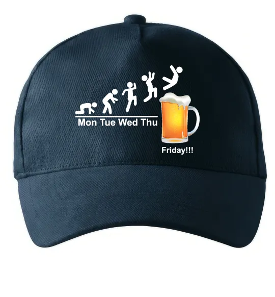 Кепка Friday beer Темно-синий фото