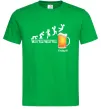 Мужская футболка Friday beer Зеленый фото