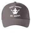 Кепка Don`t worry be hoppy Серый фото