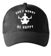 Кепка Don`t worry be hoppy Чорний фото