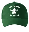 Кепка Don`t worry be hoppy Темно-зелений фото
