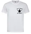 Чоловіча футболка Don`t worry be hoppy Білий фото
