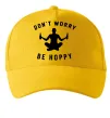 Кепка Don`t worry be hoppy Сонячно жовтий фото