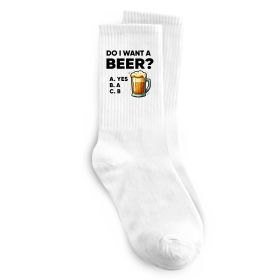 Носки Do i want a beer?