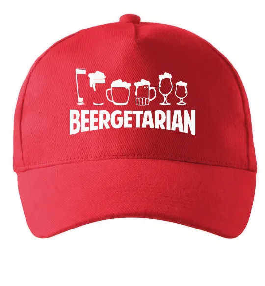 Кепка Beergeterian Червоний фото