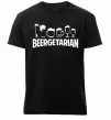 Мужская премиум футболка Beergeterian Черный фото