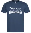 Чоловіча футболка Beergeterian Темно-синій фото