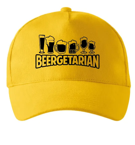 Кепка Beergeterian Сонячно жовтий фото