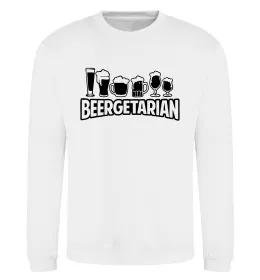 Свитшот Beergeterian Белый фото