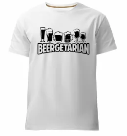 Чоловіча преміум футболка Do i want a beer? Білий фото