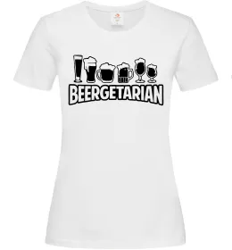 Женская футболка BE ER O`clock Белый фото