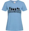 Жіноча футболка Beergeterian Блакитний Жіноча футболка Beergeterian Блакитний фото