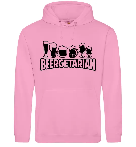 Жіноча толстовка (худі) Beergeterian Рожевий фото