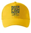 Кепка Beer fish beer Солнечно желтый фото