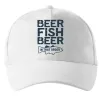 Кепка Beer fish beer Белый фото