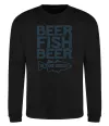 Свитшот Beer fish beer Черный Свитшот Beer fish beer Черный фото