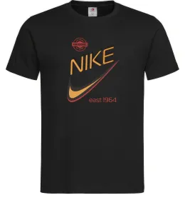 Чоловіча футболка Nike east 1964, колір - чорний, розмір - L Чорний фото