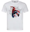 Чоловіча футболка Паутина Спайдермен, колір - білий, розмір - XL Білий Чоловіча футболка Паутина Спайдермен, колір - білий, розмір - XL Білий фото