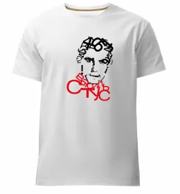 Мужская премиум футболка Леся Українка з квітами Черный фото Мужская премиум футболка Леся Українка з квітами Черный фото