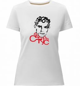 Женская премиум футболка Василь Стус арт