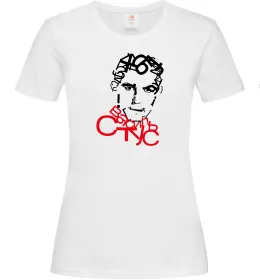 Женская футболка Леся Українка портрет з маками Черный фото Женская футболка Леся Українка портрет з маками Черный фото