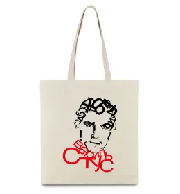 Эко-сумка Леся Українка портрет з маками Черный фото Эко-сумка Леся Українка портрет з маками Черный фото