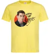 Мужская футболка Стус Василь портрет та підпис Лимонный Мужская футболка Стус Василь портрет та підпис Лимонный фото