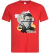 Мужская футболка Василь Стус Красный Мужская футболка Василь Стус Красный фото