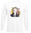 Лонгслив Леся Українка з квітами Белый Лонгслив Леся Українка з квітами Белый фото