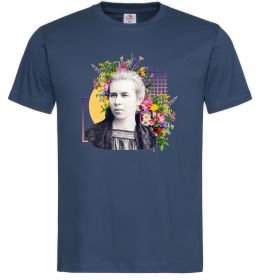 Чоловіча футболка Леся Українка з квітами Чоловіча футболка Леся Українка з квітами