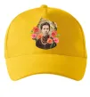 Кепка Леся Українка портрет з маками Солнечно желтый фото