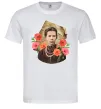 Мужская футболка Леся Українка портрет з маками Белый Мужская футболка Леся Українка портрет з маками Белый фото