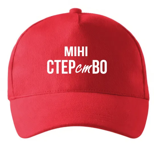 Кепка міні СТЕРстВО Красный фото