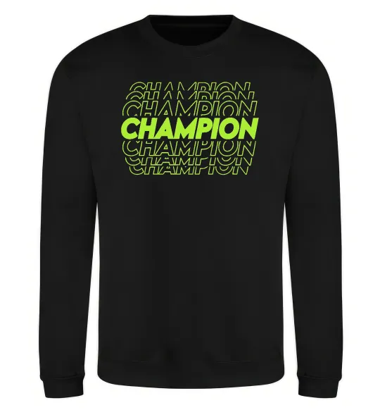 Свитшот Champion Черный фото