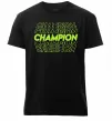 Мужская премиум футболка Champion Черный фото