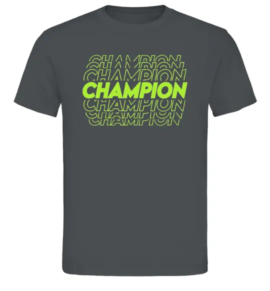 Мужская футболка Champion Графит фото