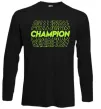 Лонгслив Champion Черный Лонгслив Champion Черный фото