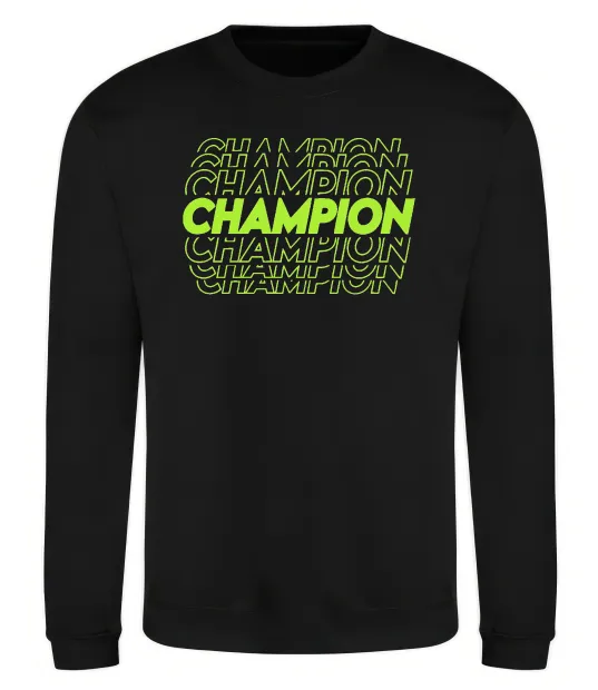 Свитшот Champion Черный фото