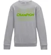 Детский Свитшот Champion Серый меланж фото