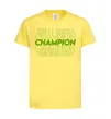 Детская футболка Champion Лимонный фото