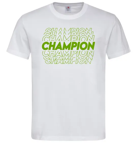 Мужская футболка Champion Белый фото