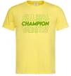 Мужская футболка Champion Лимонный фото