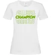 Женская футболка Champion Белый Женская футболка Champion Белый фото