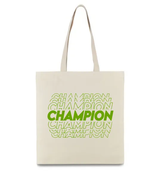 Эко-сумка Champion Бежевый фото