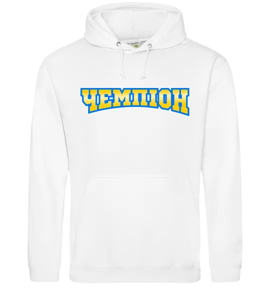 Жіноча толстовка (худі) Чемпіон Білий фото