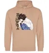 Мужская толстовка (худи) Death Note L персонаж Песочный фото