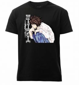 Мужская премиум футболка Death Note L персонаж