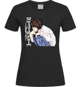 Женская футболка Death Note L персонаж