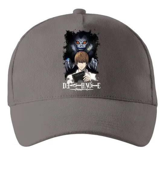 Кепка Death Note Рюк Лайт Серый фото