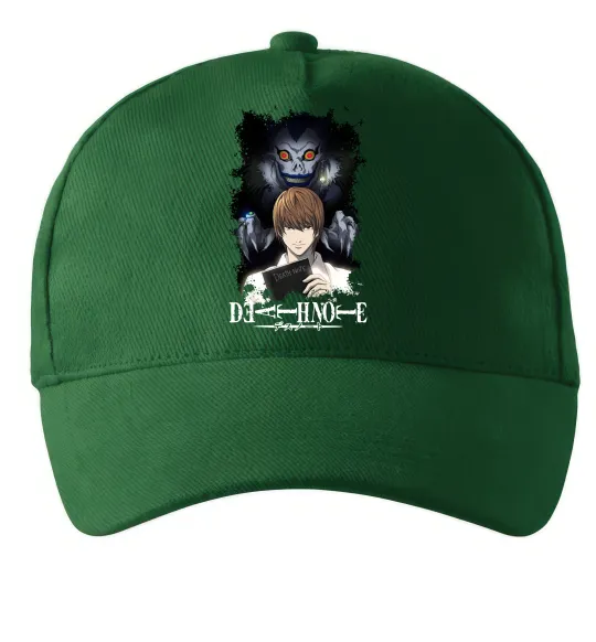 Кепка Death Note Рюк Лайт Темно-зеленый фото